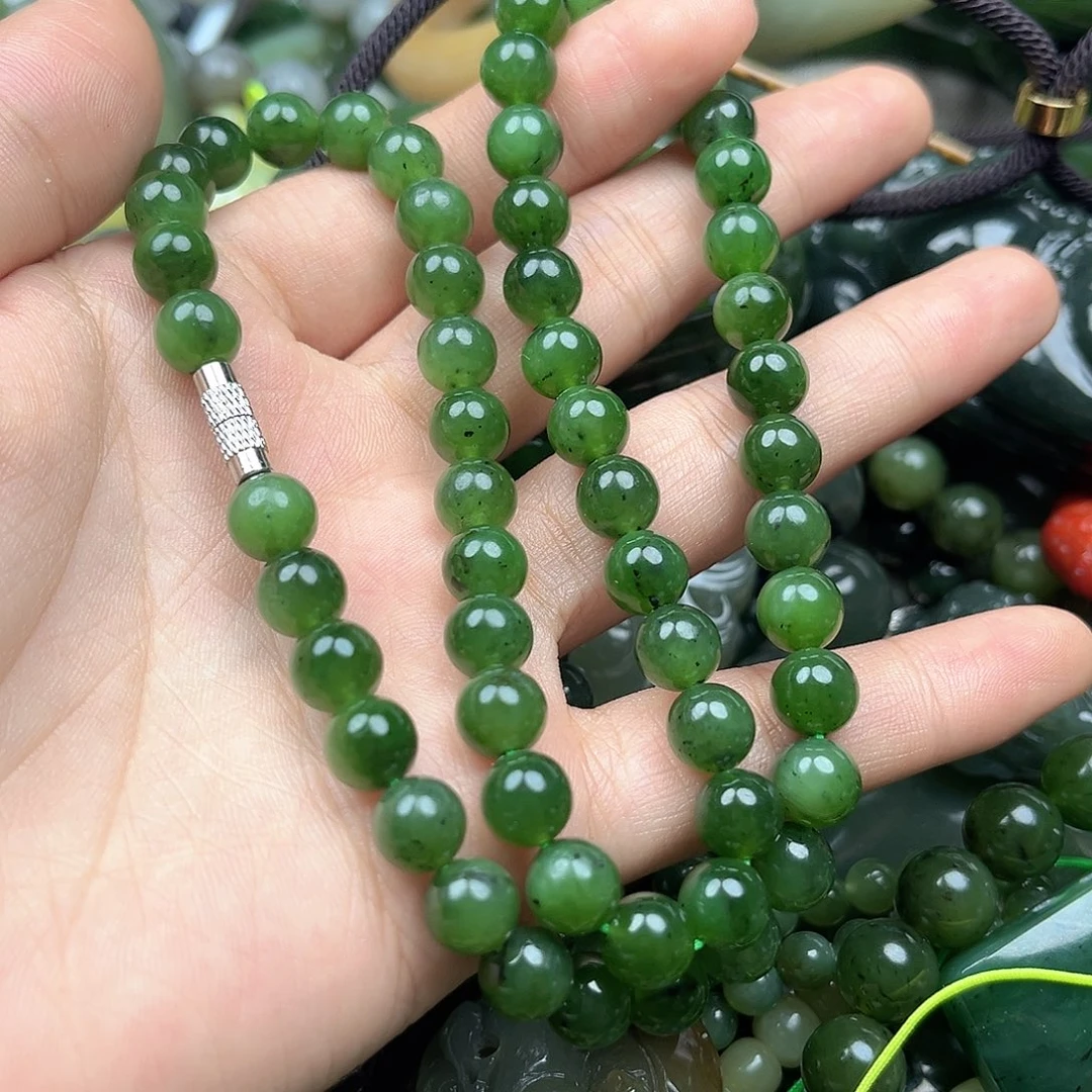 和田玉（碧玉）未镶嵌颈饰
