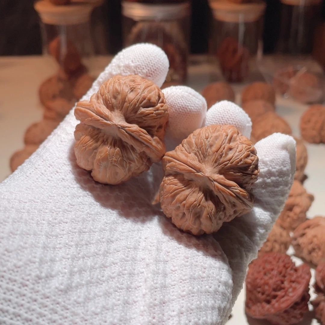 文玩核桃吊坠文玩核桃42平谷元宝全品