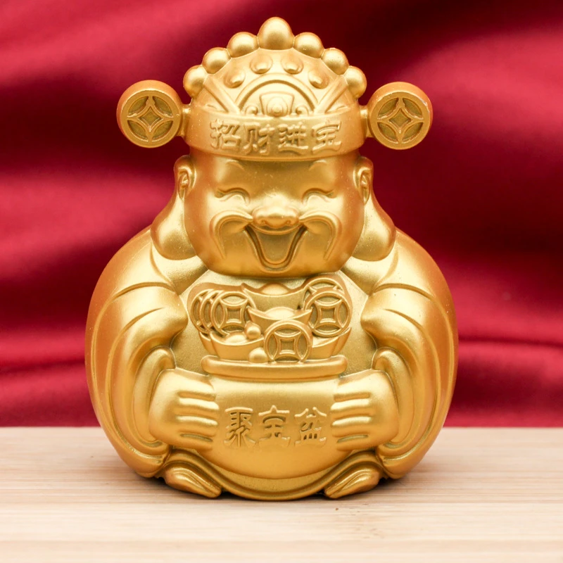 喜乐财神招财纳福平安吉祥事事顺心财神创意摆设