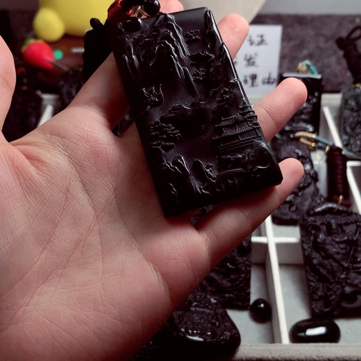 天然a货钢琴黑特色题材挂件