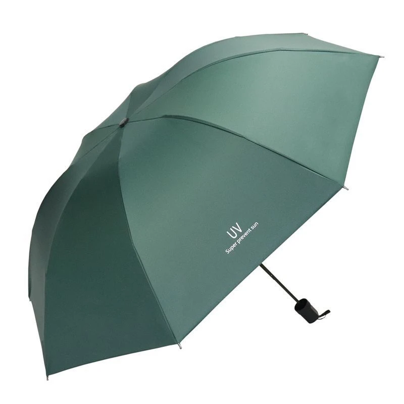 【陈三废专属】折叠伞便携式手动雨伞黑胶晴雨两用紫外线防晒太阳伞