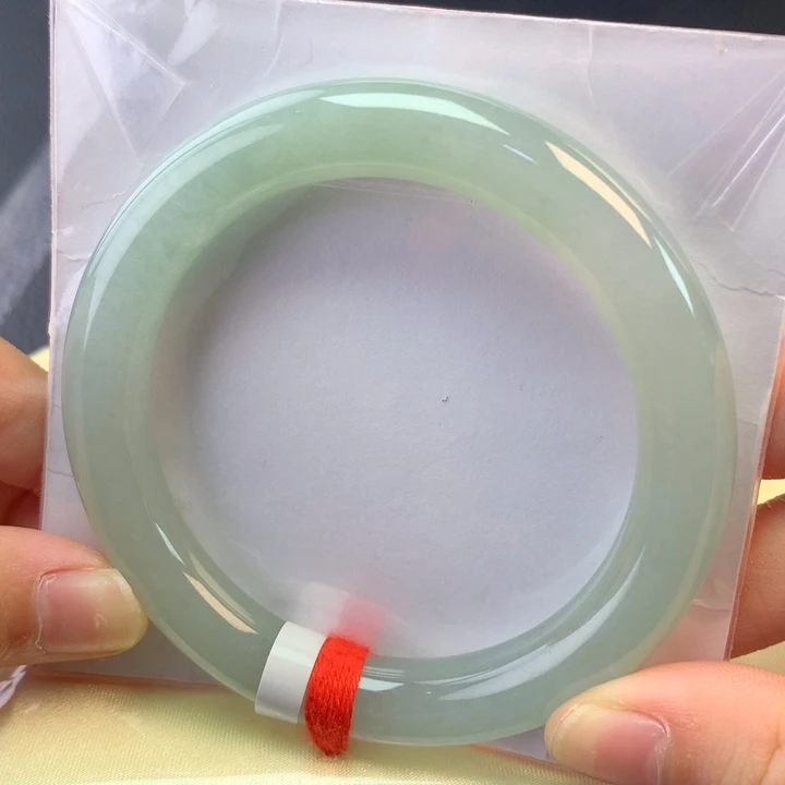 翡翠未镶嵌手镯54圈