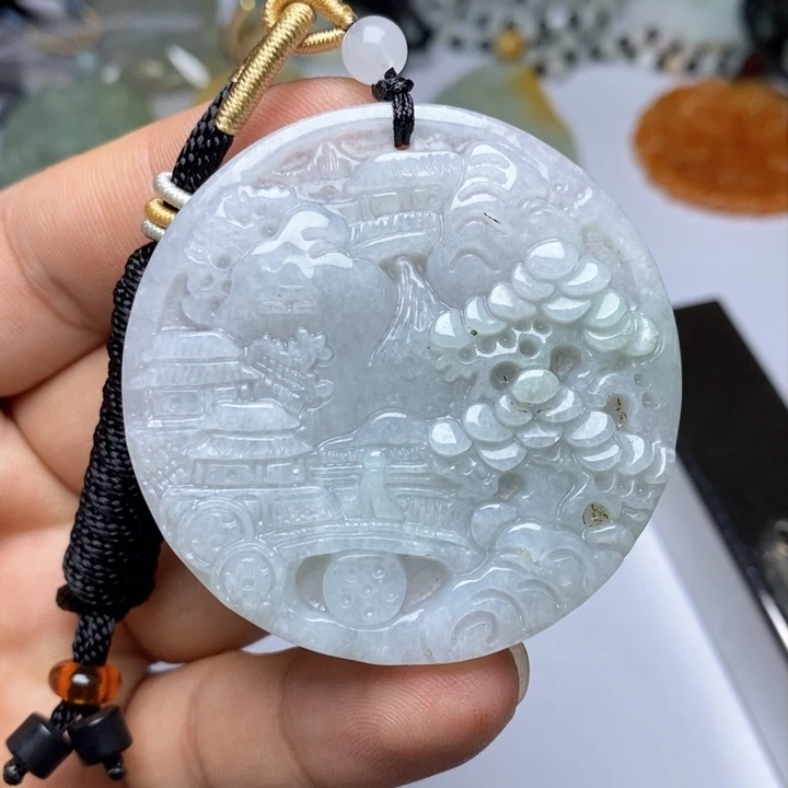 颈饰未镶嵌翡翠翡翠