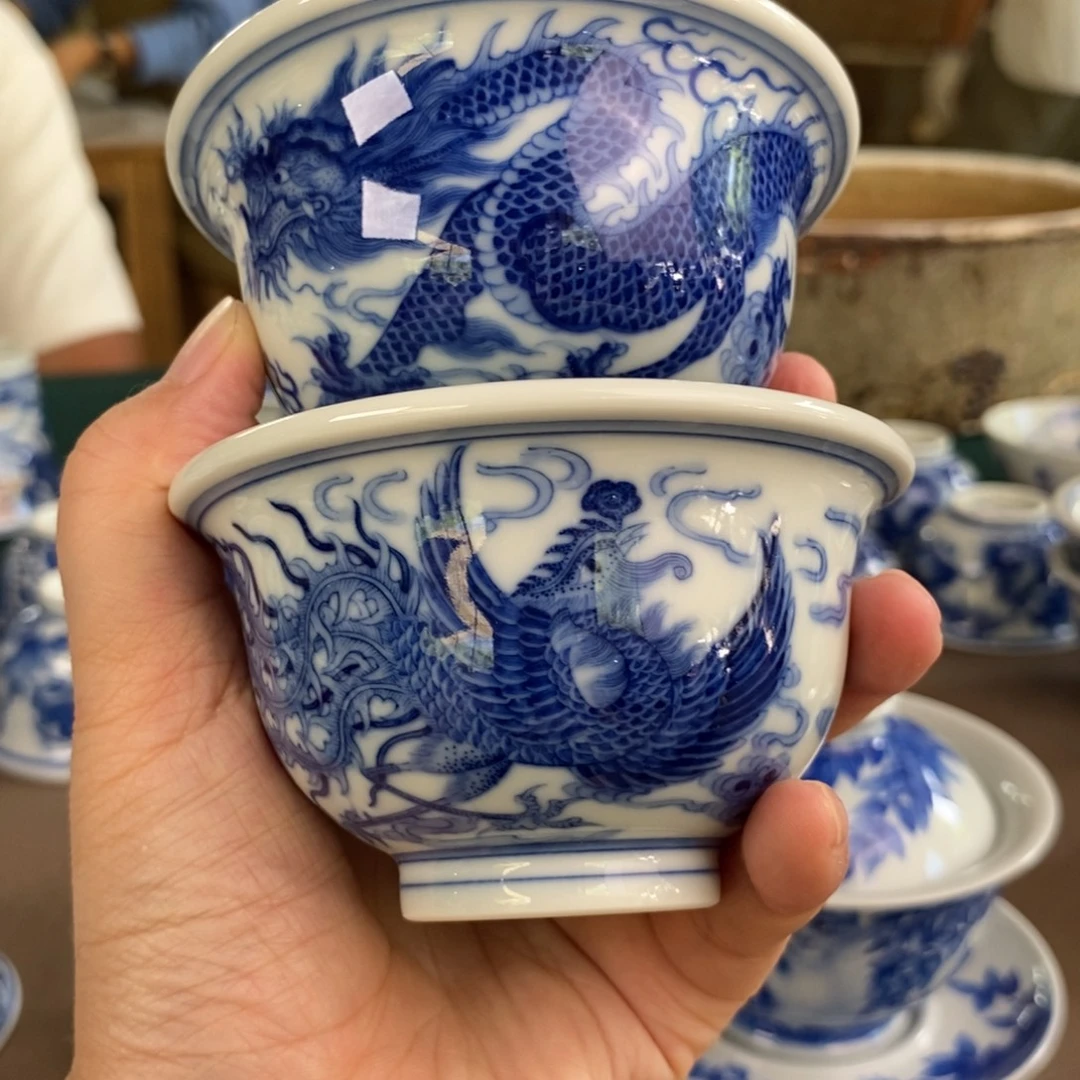 景德镇陶瓷手工手绘