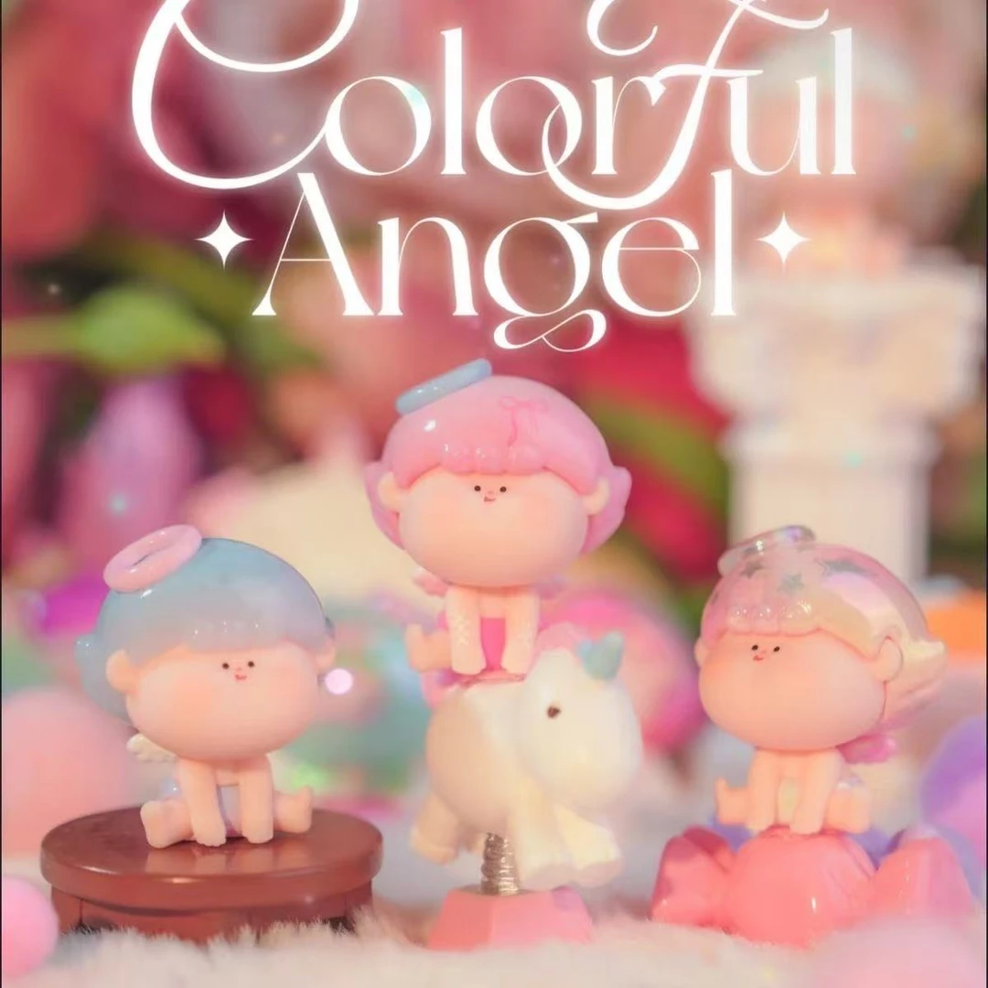 【代拆】阿玛莉莉丝缤纷天使二代系列萌粒潮玩摆件礼物