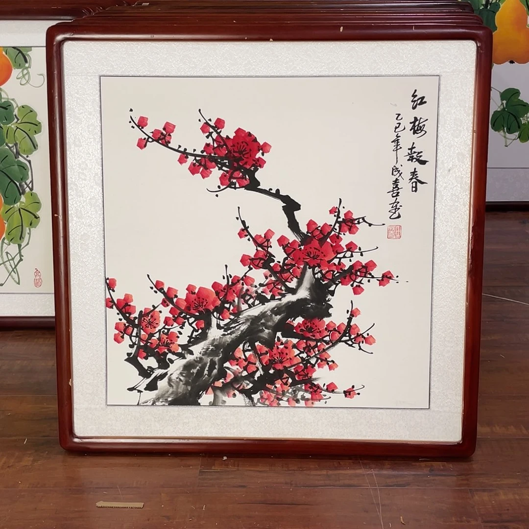 国画带框尺寸63*63厘米