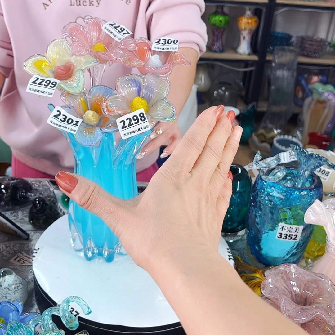 5朵太阳花 特 家悦琉璃工艺品