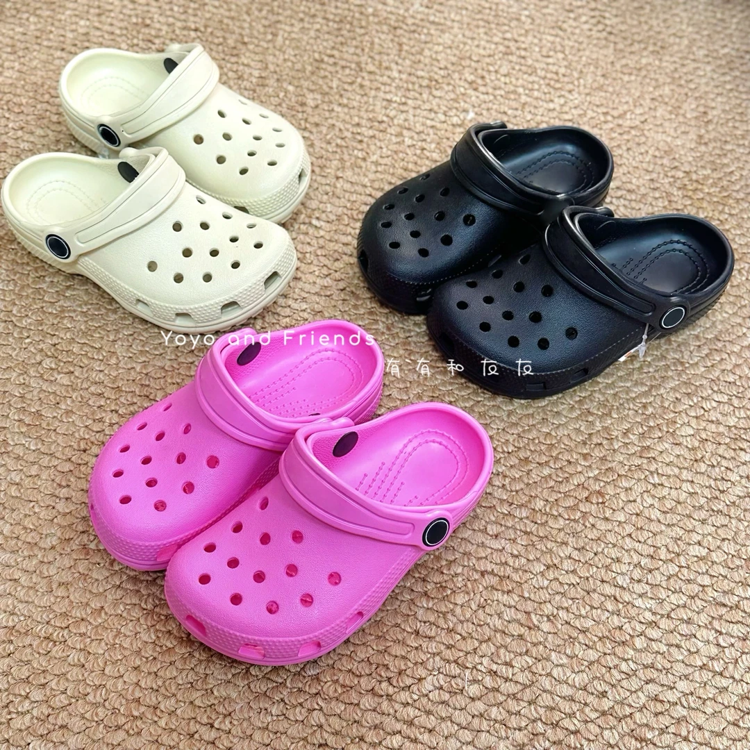 有有家·男女童高品质夏款超百搭洋气可爱沙滩防滑包头洞洞鞋