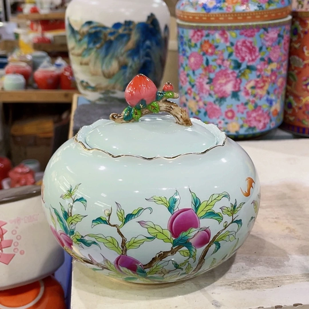 【闪购商品】罐陶瓷茶叶罐密封罐