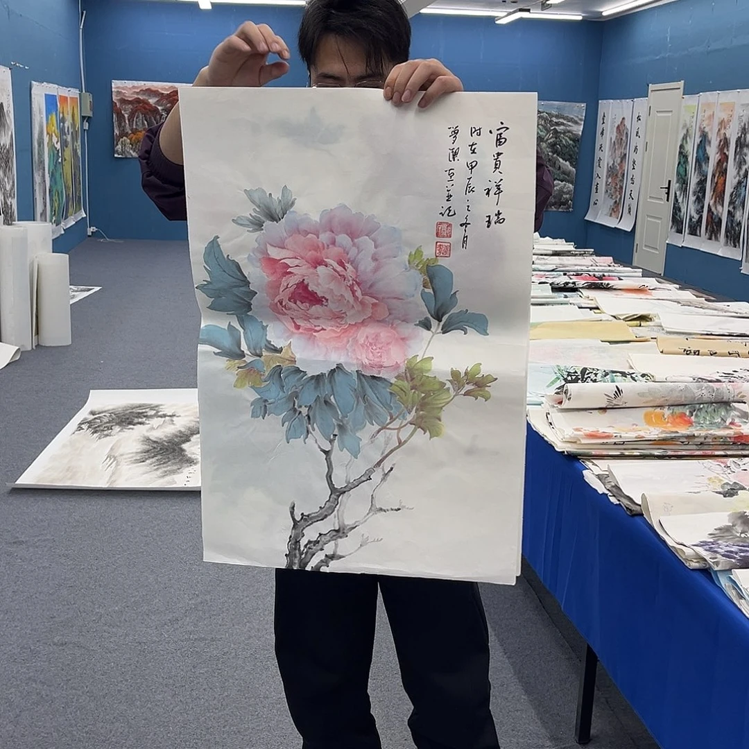 国画纯手绘作品欣赏