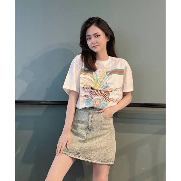 妃鱼/古驰/棉/T恤/95新/M6/10