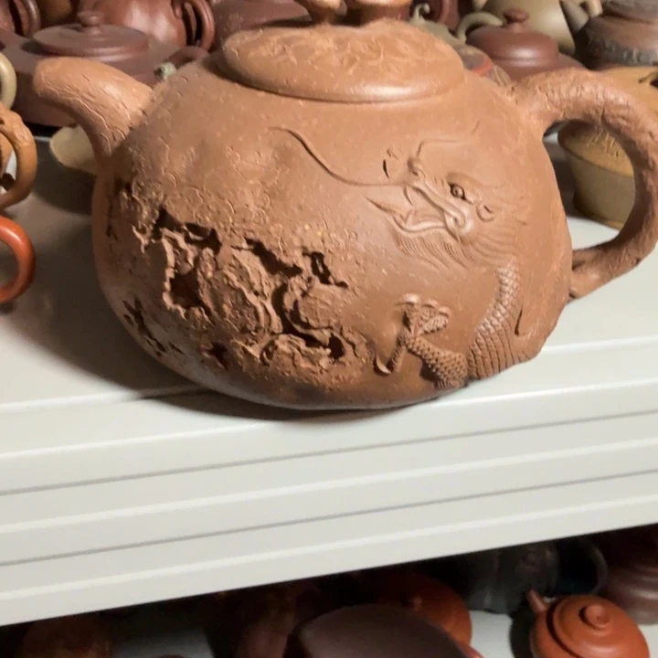 茶壶紫砂全手工龙供春
