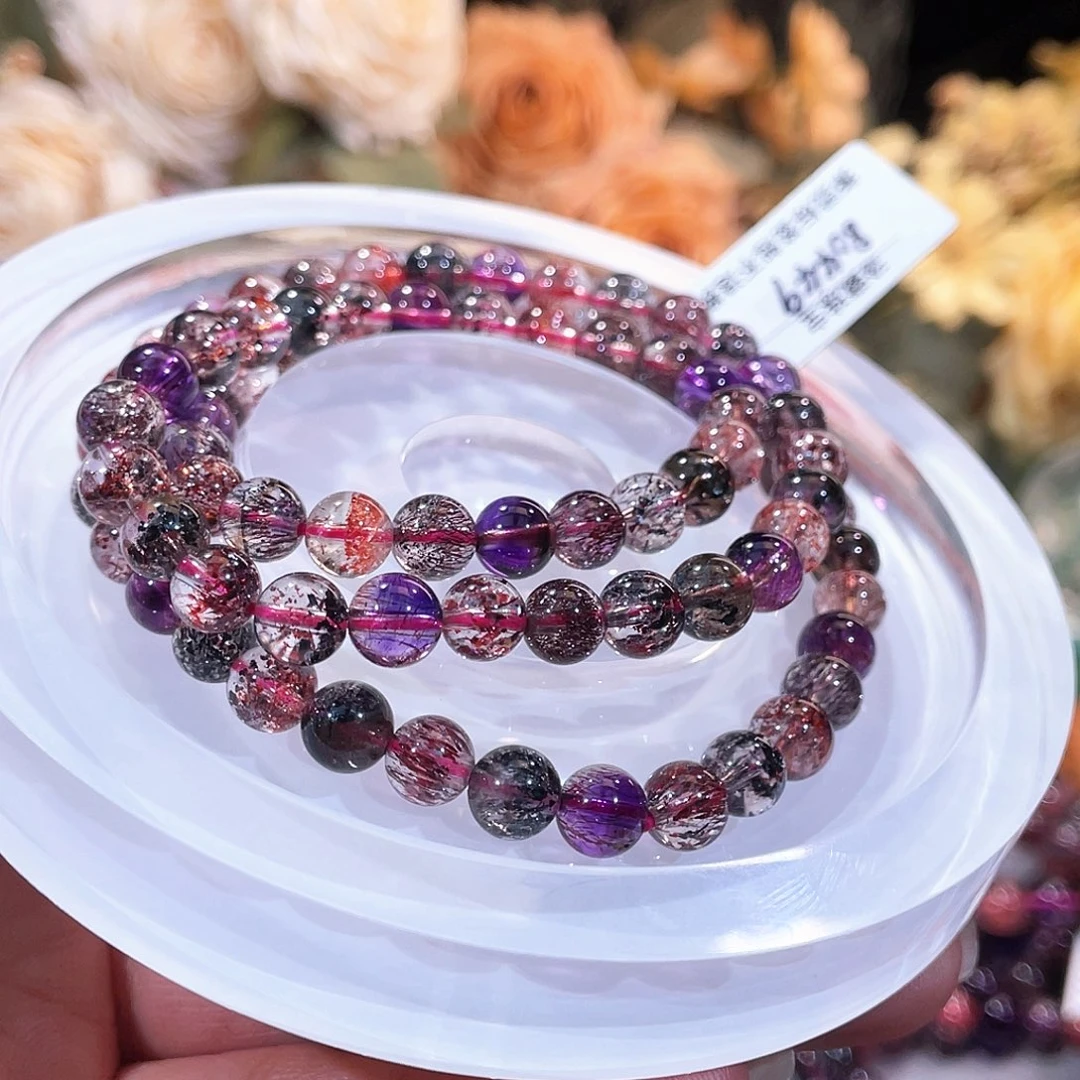 未镶嵌水晶手链、炫彩毒液超七三圈