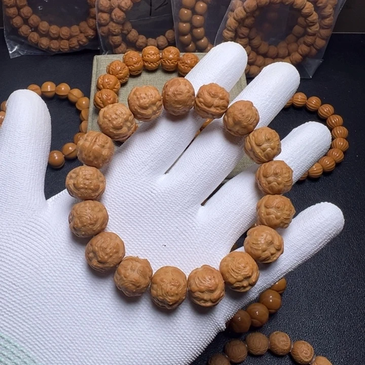 猴头核桃手串蟾蜍