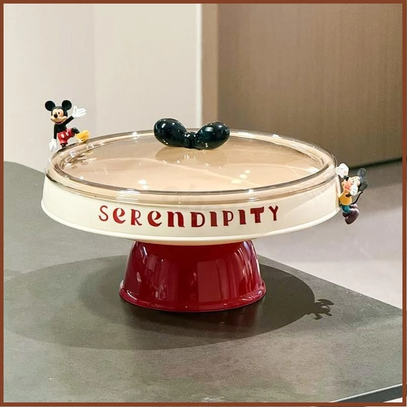 新年红色果盘乔迁之喜客厅茶几家用沥水盆高端精致高颜值零食盘