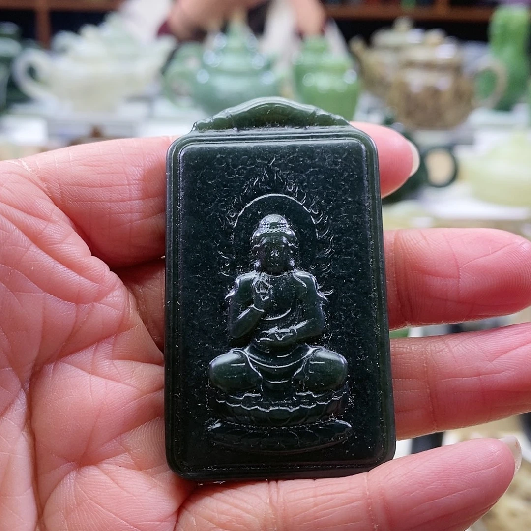 和田玉挂件未镶嵌