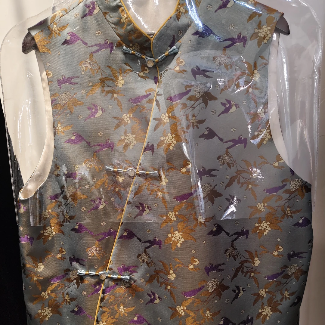 定制款单件，100桑蚕丝马甲，新中式，时尚好搭配