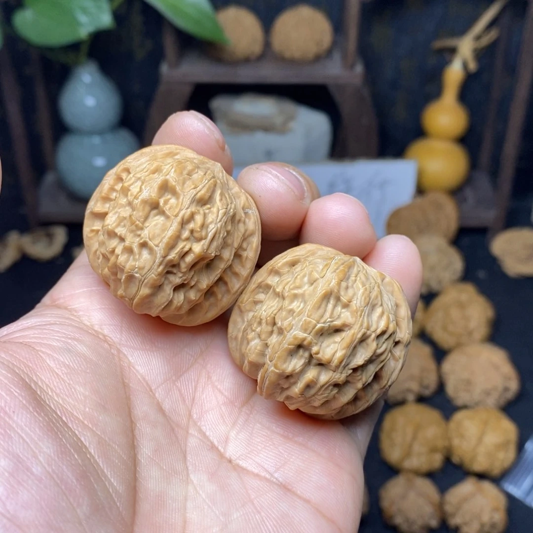 文玩核桃吊坠37磨盘