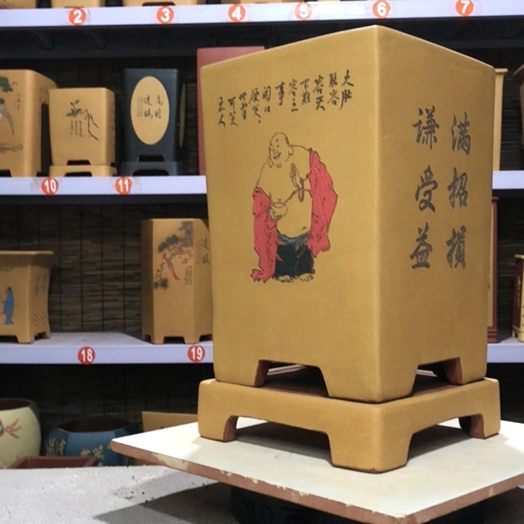 【闪购商品】紫砂花盆逸*手工制作