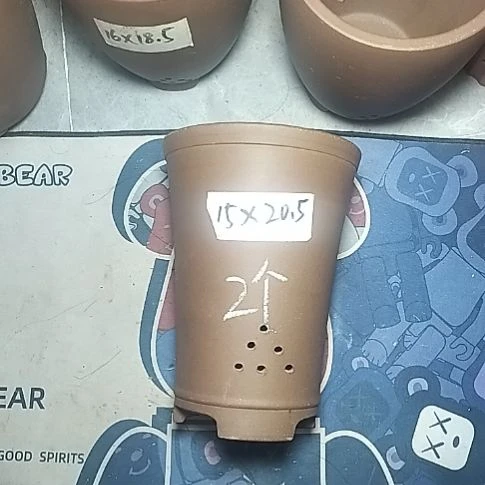 新品两个花盆微瑕