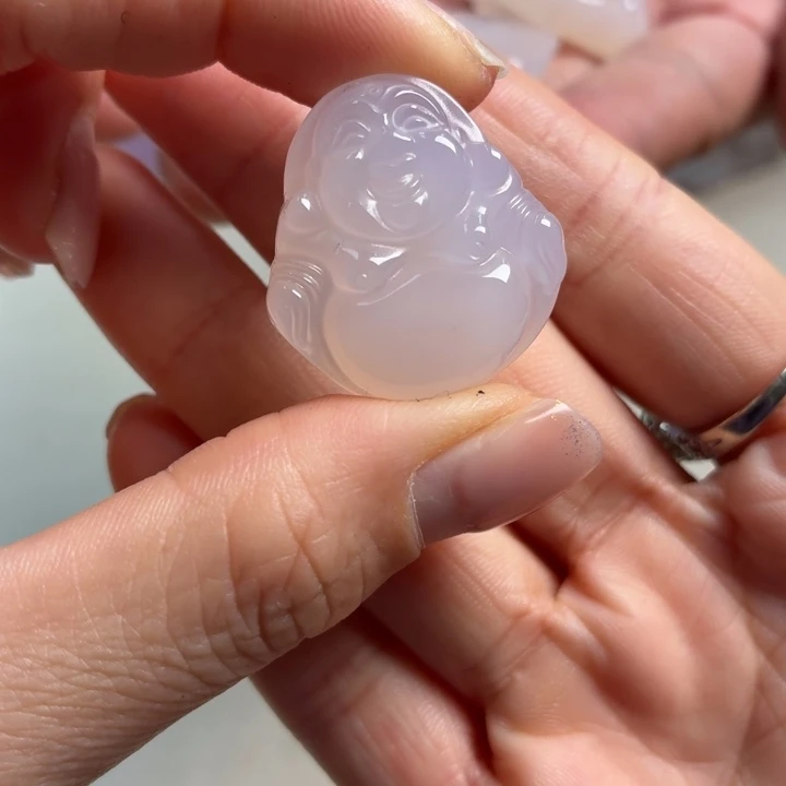 玛瑙/玉髓未镶嵌吊坠(不含链)