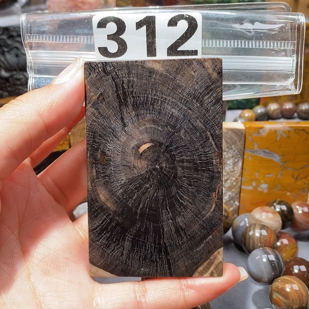 硅化玉未镶嵌天然北票硅化玉吊坠