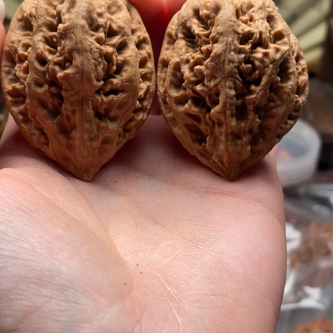 文玩核桃把件楸刀鱼28