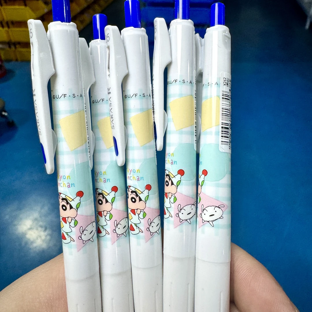 308 日本zebra斑马蜡笔小新限定中性笔jj29小浓芯限定版
