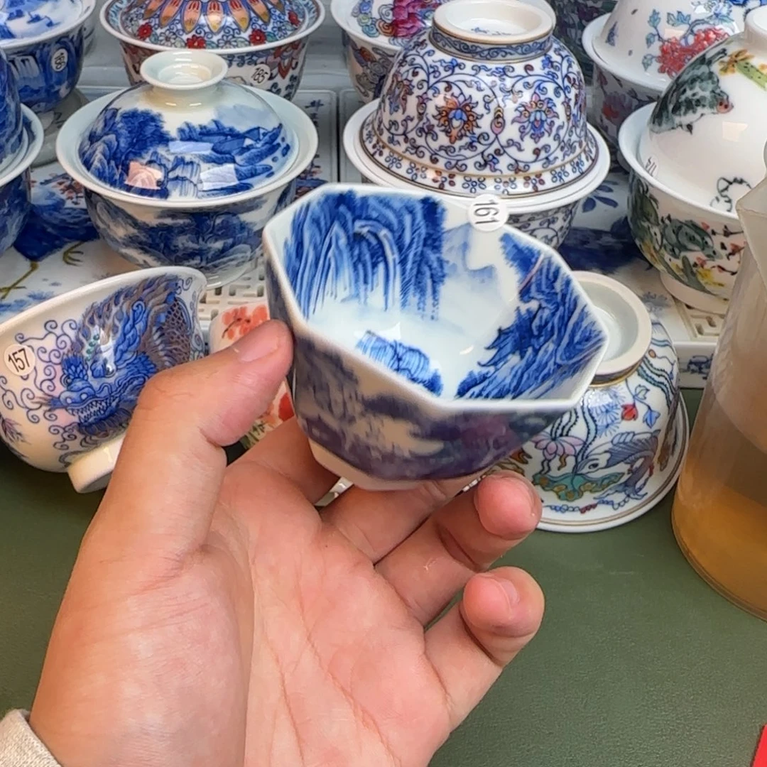 彦祖纯手工手绘茶具161