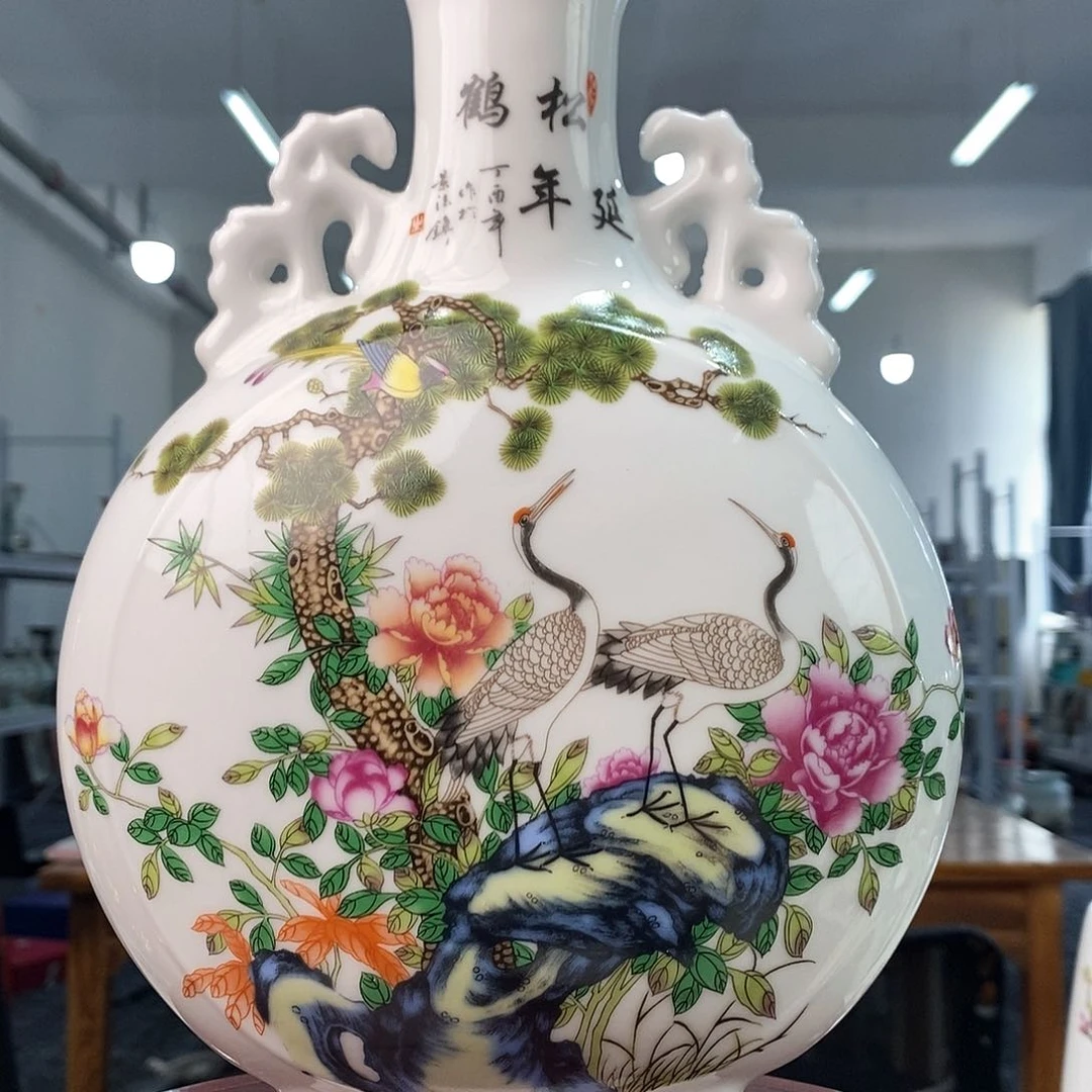 景德镇陶瓷花瓶摆件