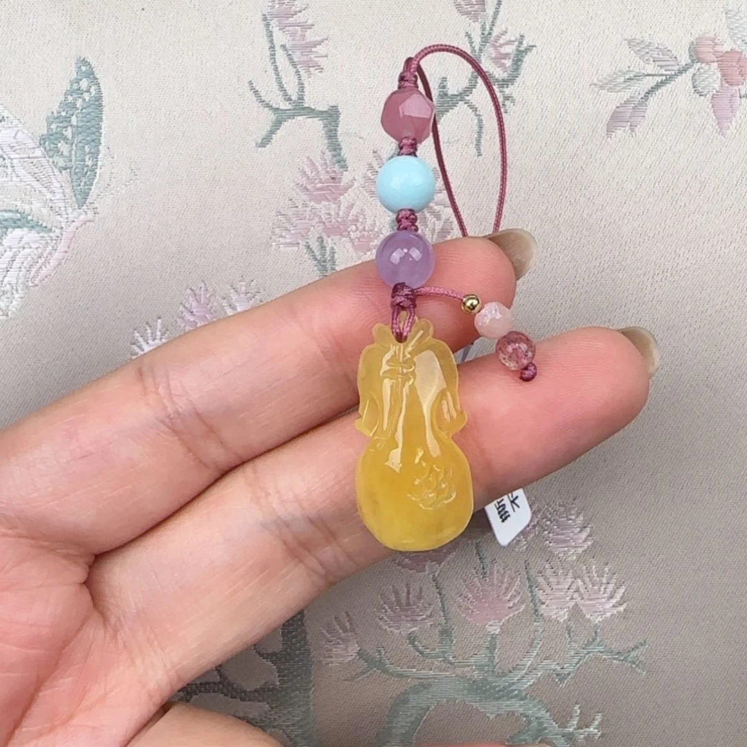 蜜蜡吊坠(赠链)未镶嵌