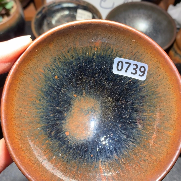 茶盏建窑建盏龙窑柴烧