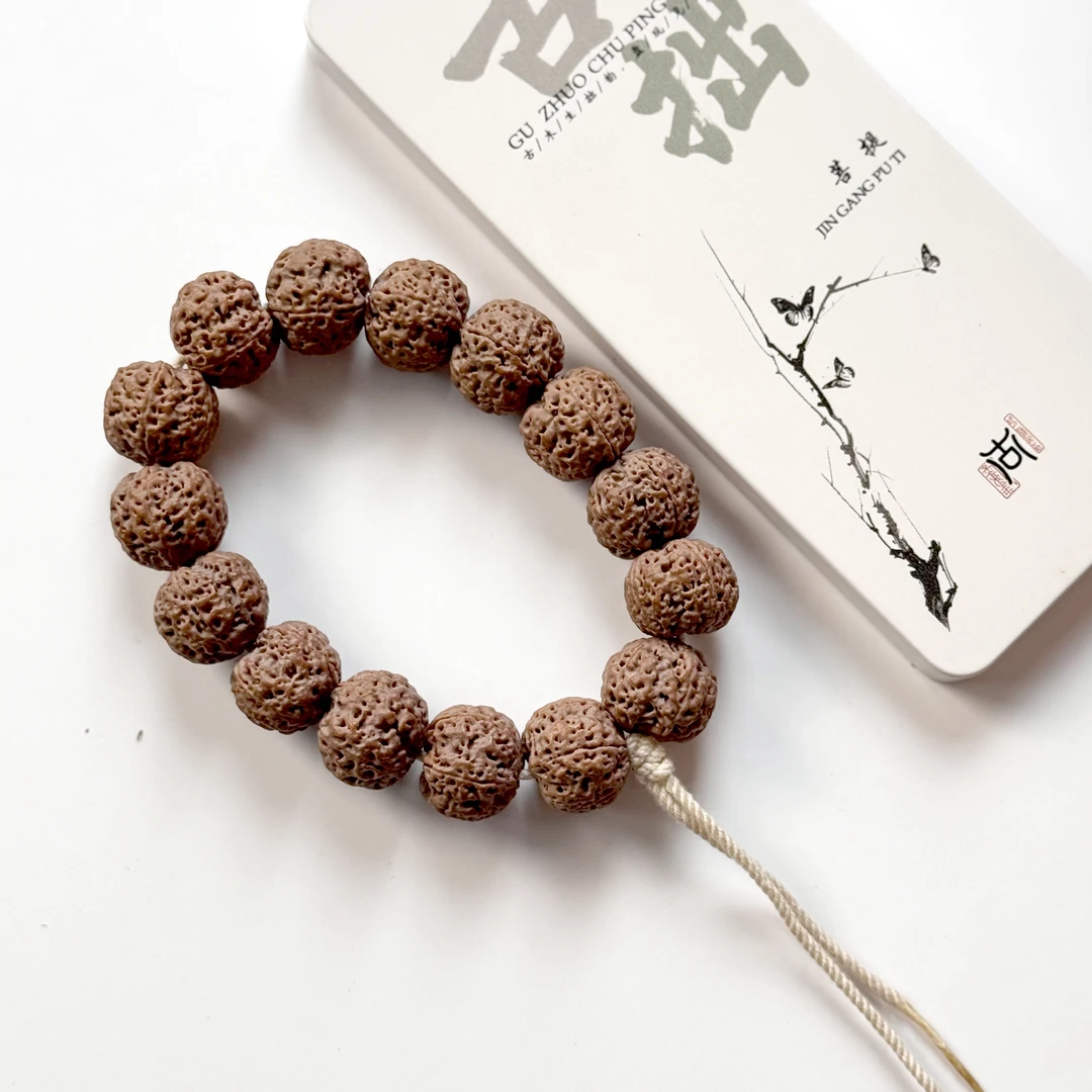 【铁树梅花】小尺寸手盘爆肉铁籽梅花大金刚菩提