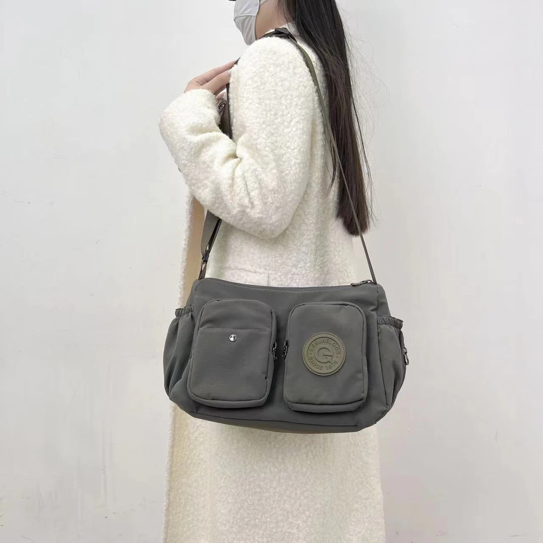 2433 新款时尚百搭单肩包高颜值简约ins小众斜挎包休闲洋气包包