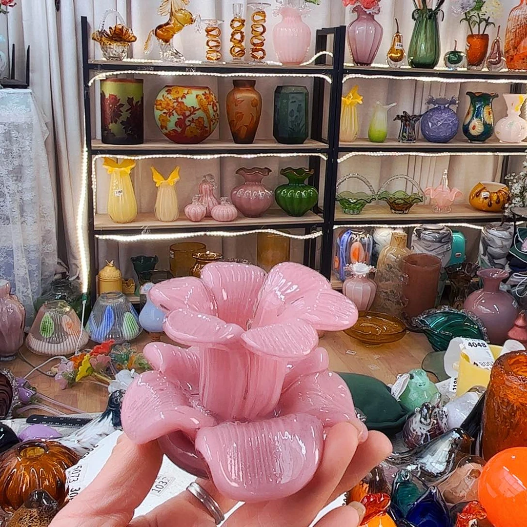 烛台不完美家悦琉璃工艺品