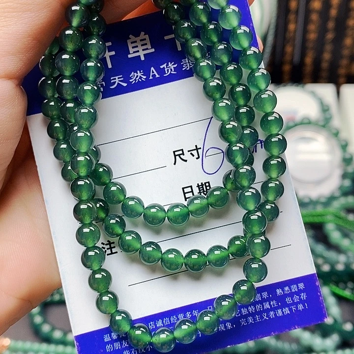 翡翠未镶嵌手链翡翠