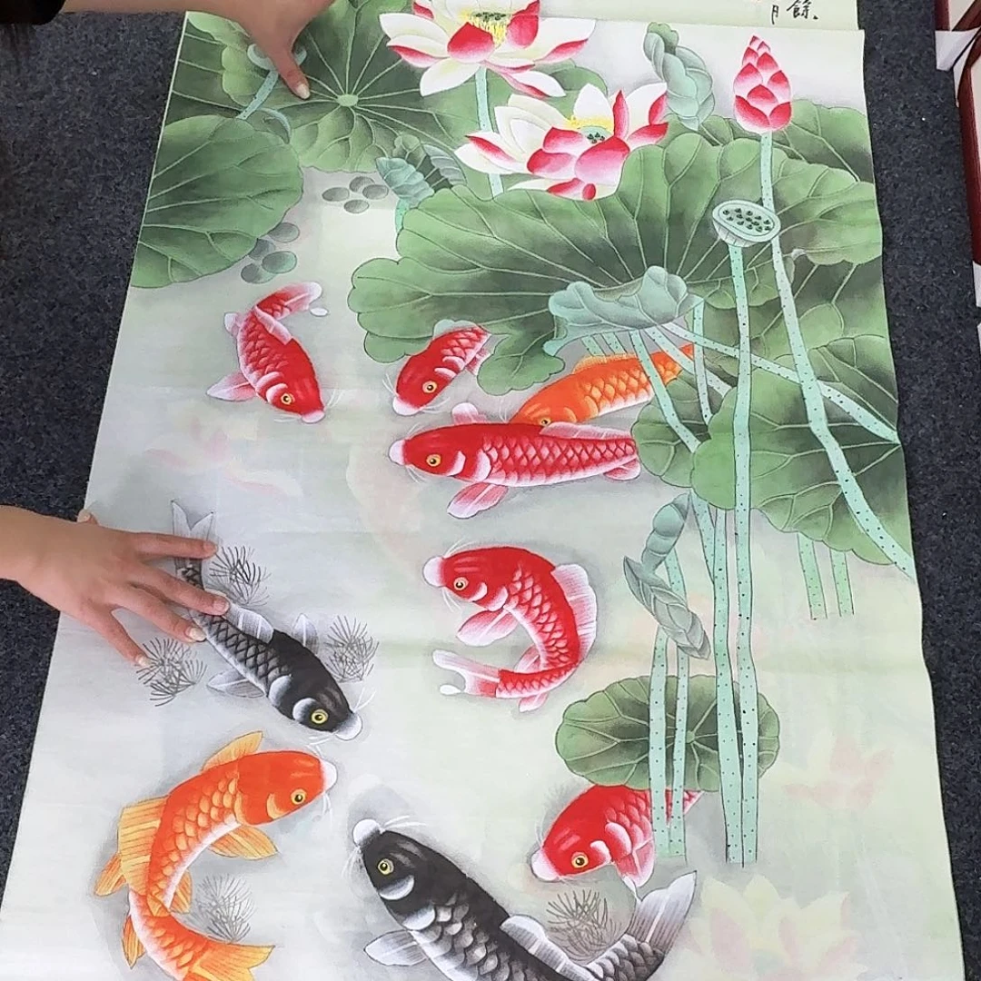 纯手绘国画作品作品