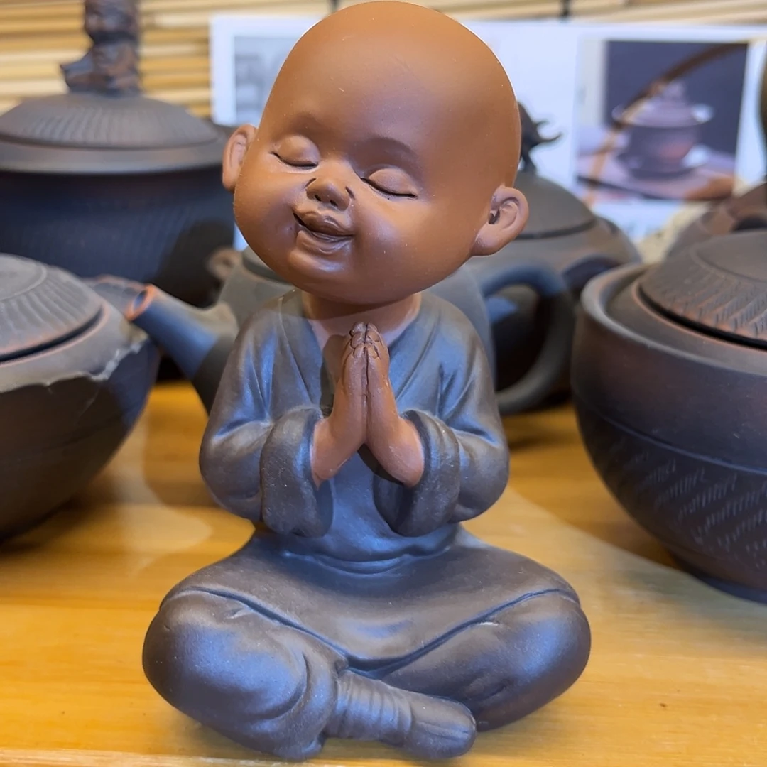 茶宠紫砂陶瓷紫砂茶宠摆件