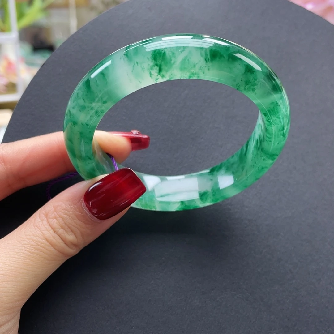 石英质玉未镶嵌手镯54.2