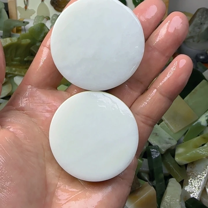 未镶嵌和田玉珠宝半成品