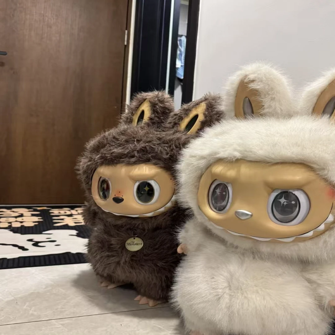 58cm天使造型搪胶公仔毛绒大娃可作潮玩收藏