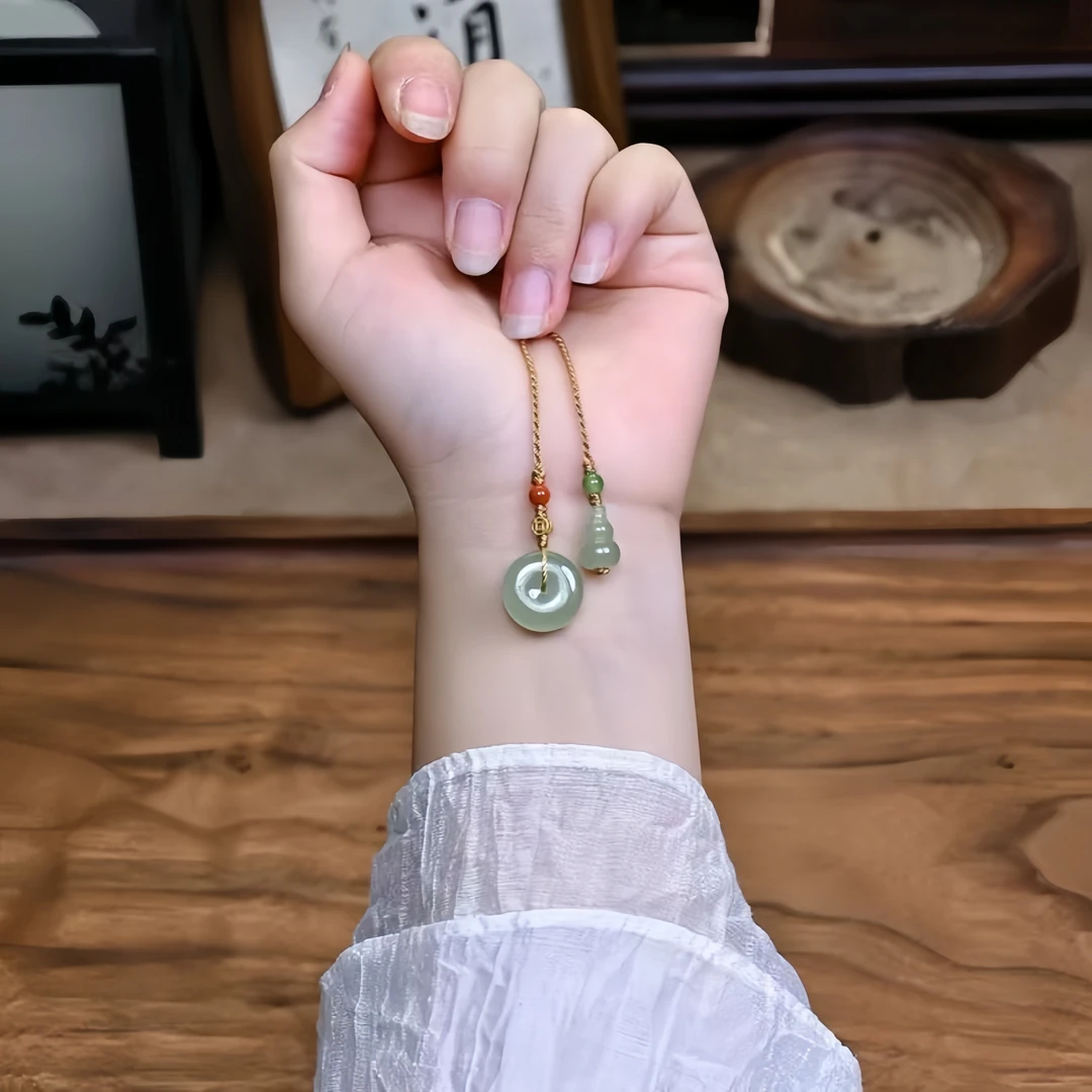 2025年蛇年复古风福禄葫芦手机手机链挂绳男女高品质挂件精致礼物