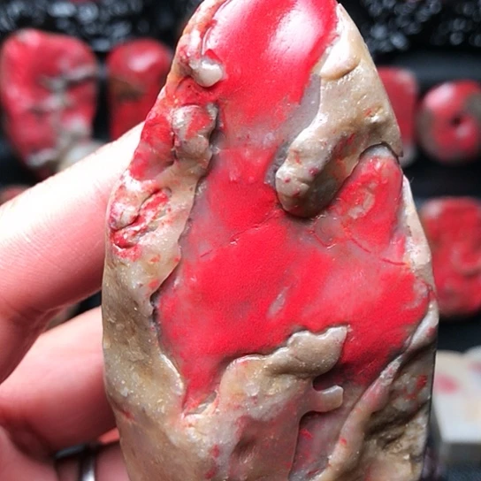 昌化石昌化鸡血石原石