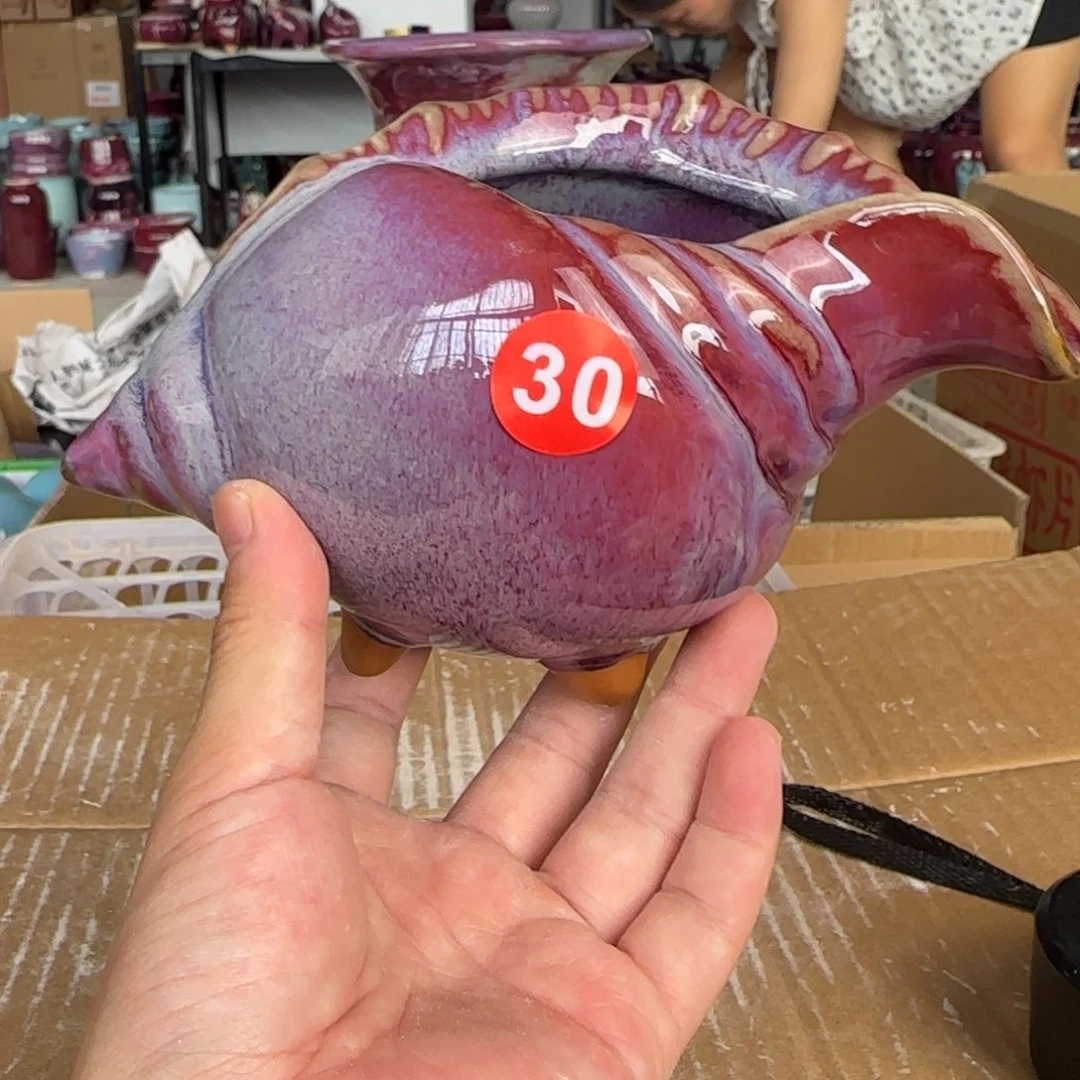 摆件郑家钧窑摆件微