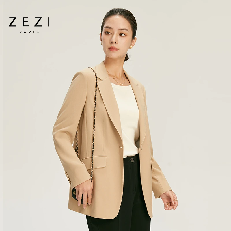 ZEZI6.24-【钱老板专属】【JP进口三醋酸】简约单排扣西装22AW0012-J