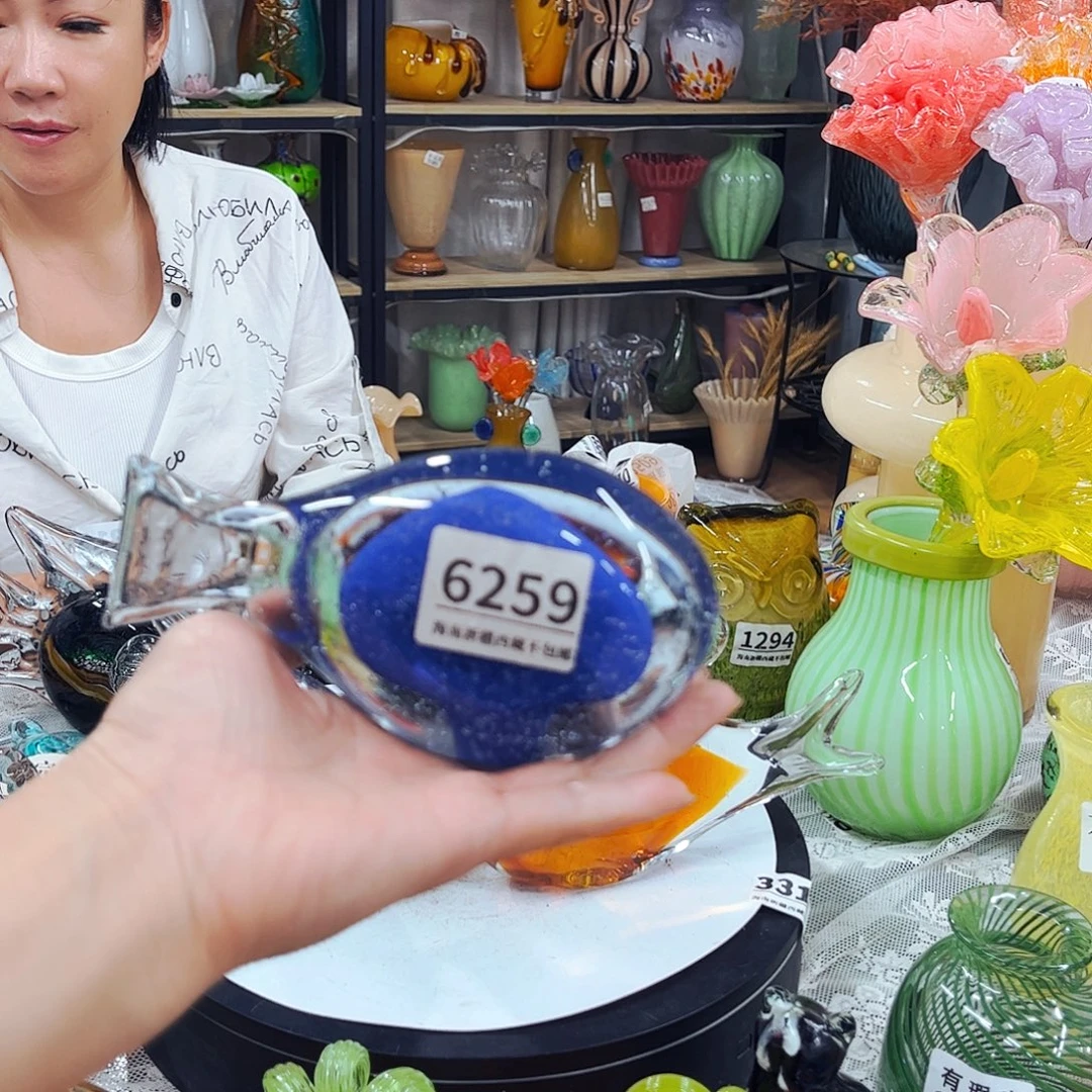 6259鱼 家悦琉璃工艺品