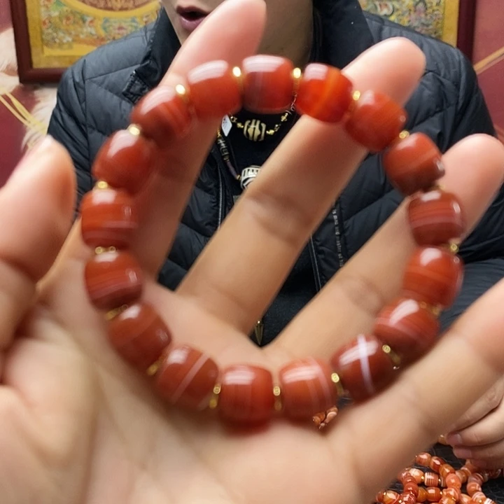 飘***飘玛瑙/玉髓合金颈饰