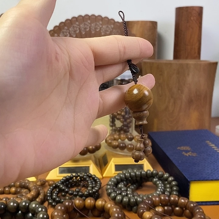 老山檀香2.0单珠挂件