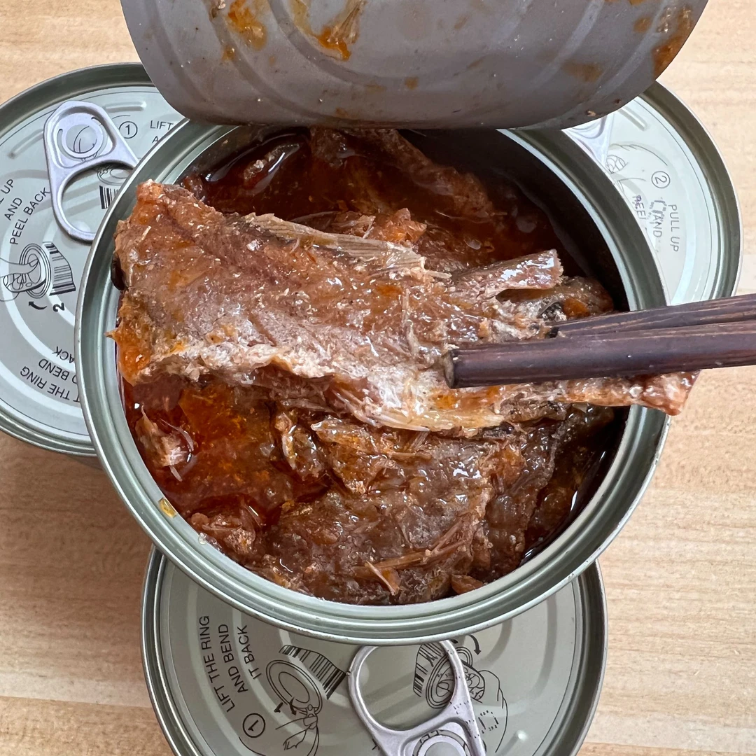 五香黄花鱼罐头 海的味道 胶东特产 下饭罐装开盖 150克一罐