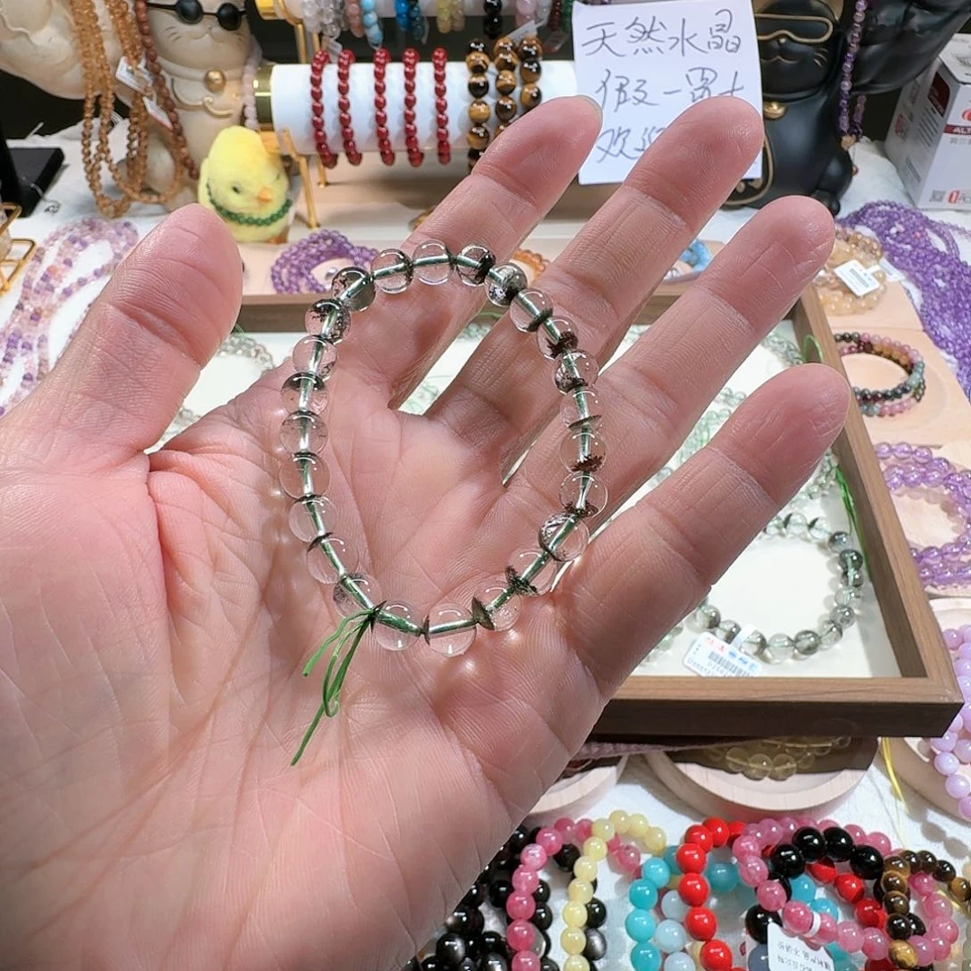 水晶手链未镶嵌绿幽灵